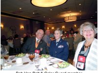 D007 Brigade 2016Reunion BobMotley-Bob Van Pelt & Color Guard member Mary Jane Anderson