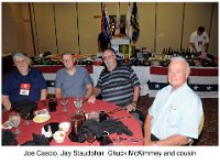 P028-Brigade 2016Reunion BobMotley-Joe Cascio, Jay Straudohar, Chuck McKimmey & cousin