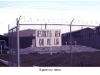 ER 081 Sign on our fence